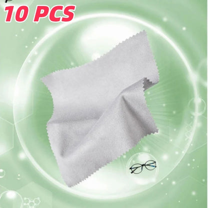 10pcs Anti-Fog Glasses Cloth