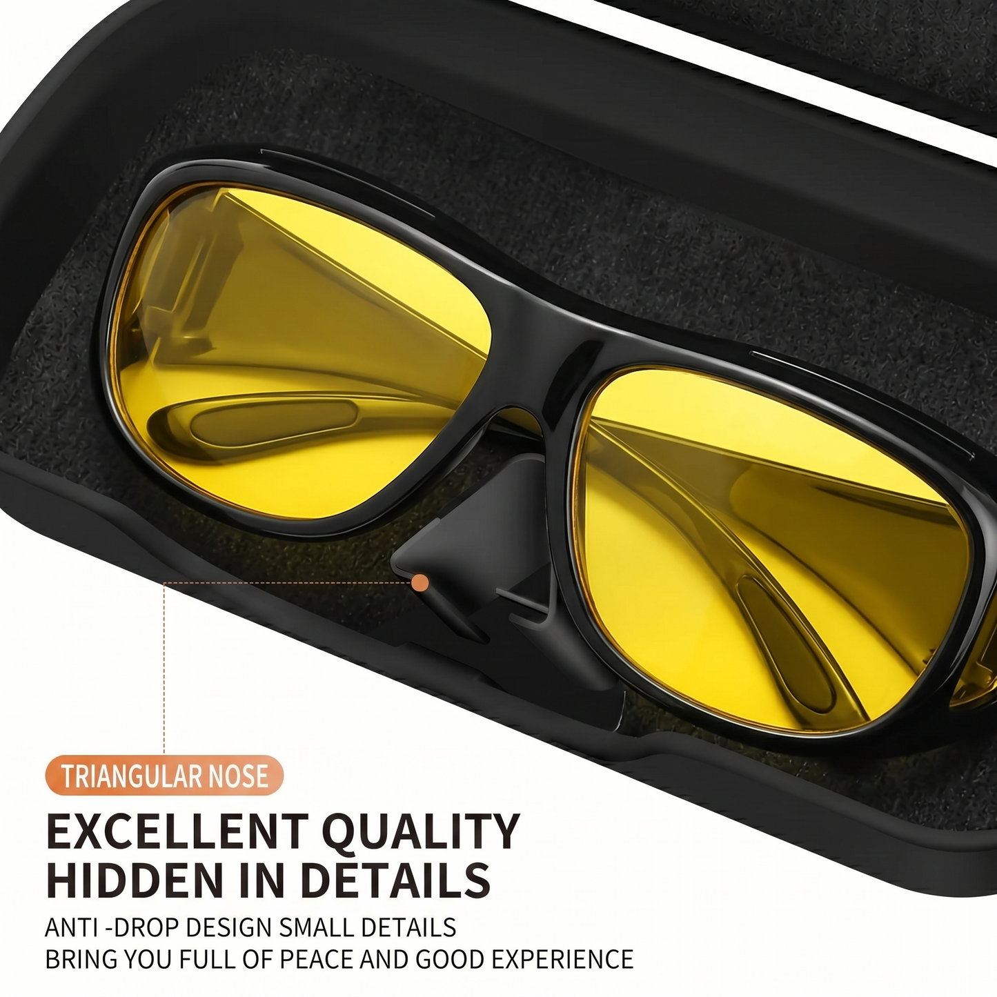 Car Glasses Holder Case