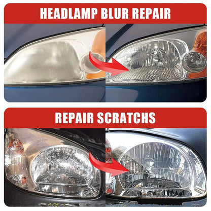 Car Headlight Restoration Cream Kit