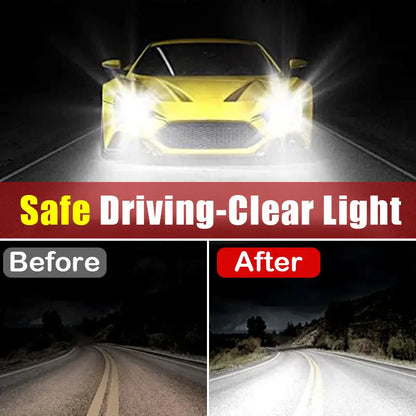 Car Headlight Restoration Cream Kit