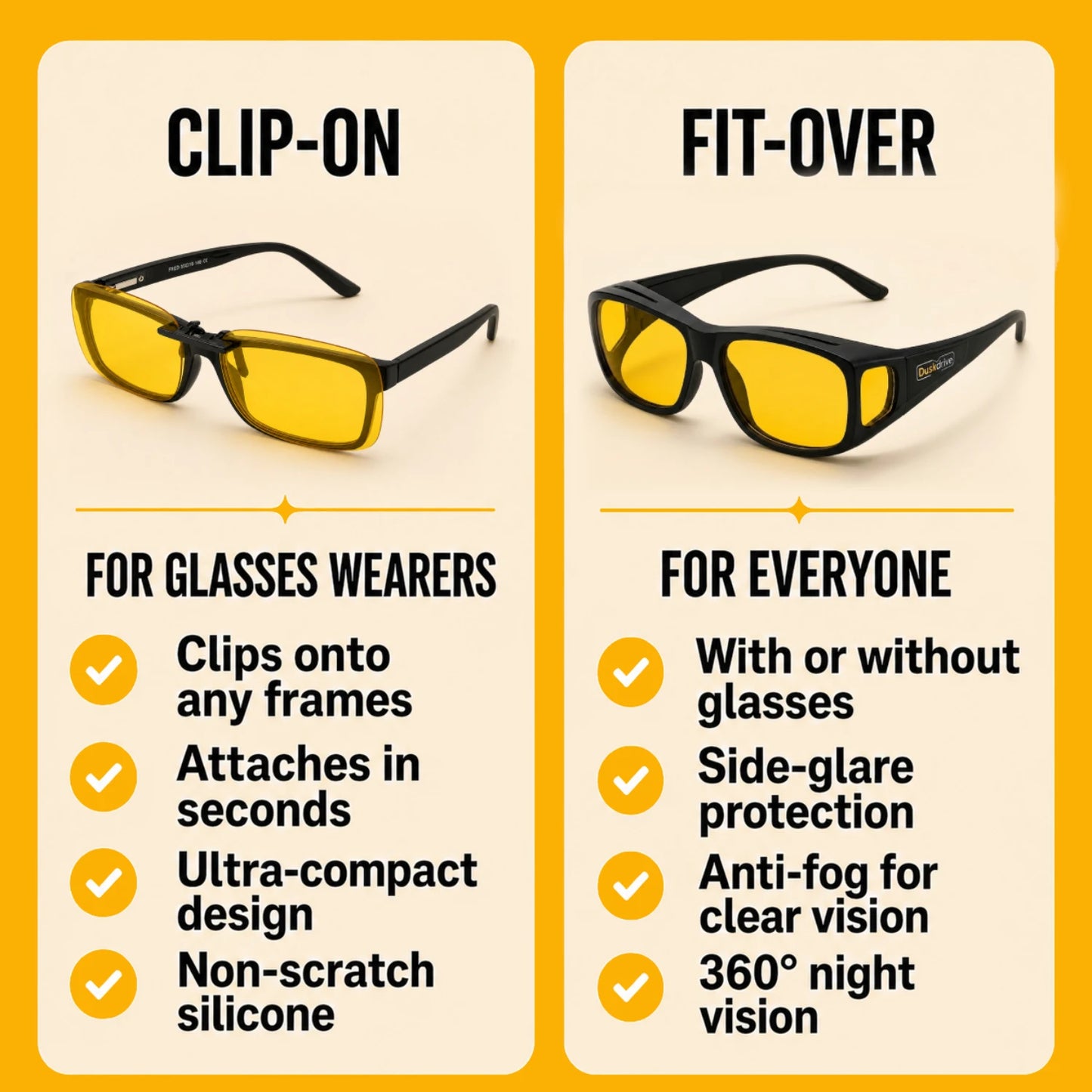 DuskDrive™ Night Vision Pro Glasses